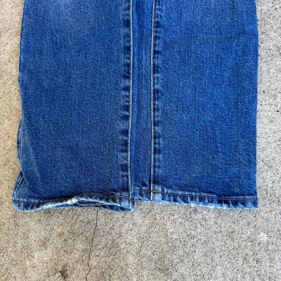 Madewell Women's Perfect Vintage Jeans Size 27 Blue Straight Leg - Picture 6 of 8